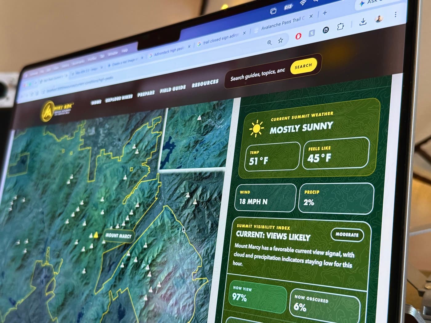 Resources section feature card